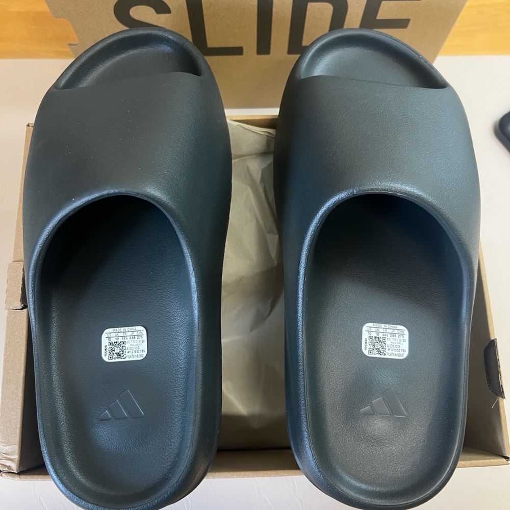 Adidas Black Slide Sandals